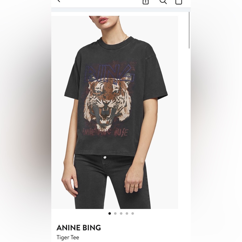 Anine bing tiger tee